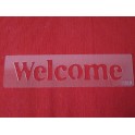 Stencil 3d Welcome