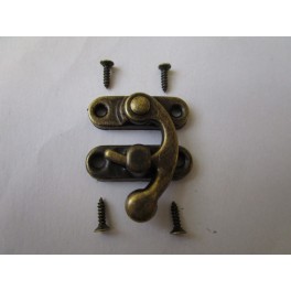 Fibbia per scatola + 4 viti