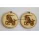Basi per Orecchini set. 2 pz Horoscope