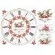 Carta di riso Orologio