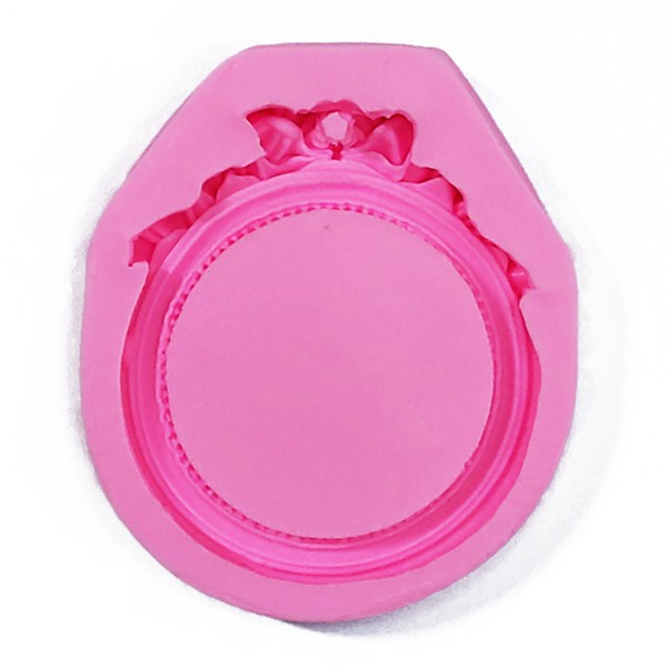 Cornice per foto stampo in Silicone Sugarcraft Cupcake stampo da forno