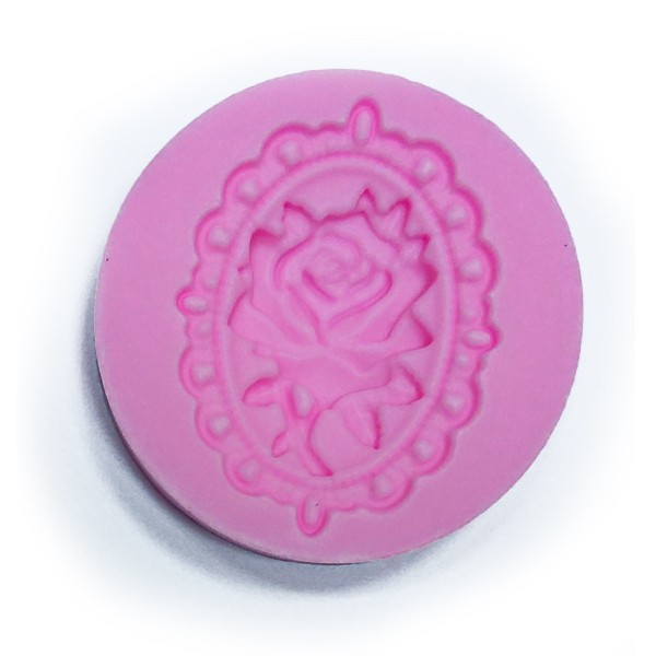MLWSKERTY Stampo per nail art a forma di fiore a cinque petali, in silicone 3D, per nail art e gel UV, per nail art fai da te